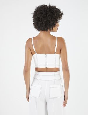 Crop Top de Lino Cassandra