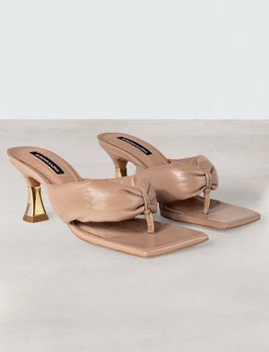 Sandalias Mule Tacón Fiona