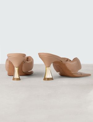 Sandalias Mule Tacón Fiona