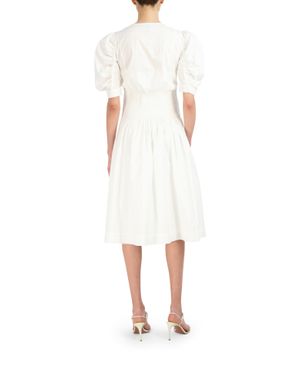 Vestido Midi Manga Corta