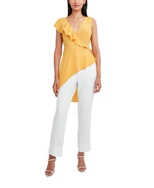 Blusa Asimetrica con Volante