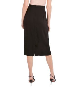 Falda Midi con Pliegues