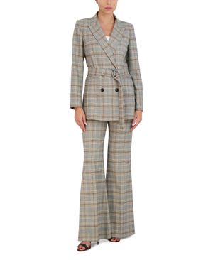 Pantalón Pierna Ancha Cuadros