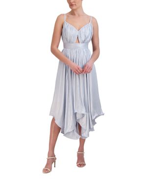 Vestido Midi Plisado High and Low
