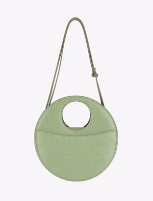 Bolso Satchel Geométrico Circular