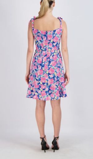 Vestido Mini Volantes Floral
