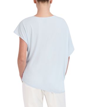 Blusa Asimétrica Manga Corta