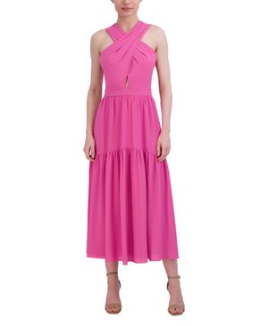 Vestido Midi Escote Halter