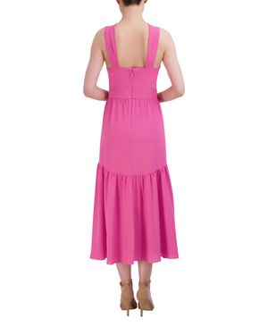 Vestido Midi Escote Halter