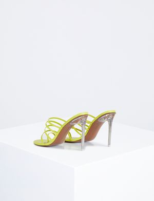 Zapatos de Tacón Abierto con Tiras