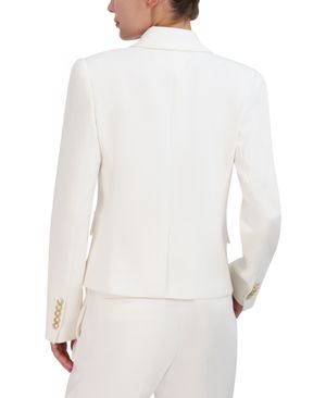 Blazer con Solapa y Botones