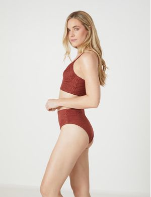 BIKINI TOP IMPERIO CON TIRANTES ANIMAL PRINT