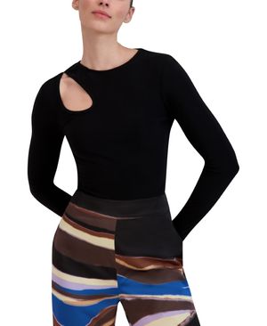 BODY MANGA LARGA CUTOUT
