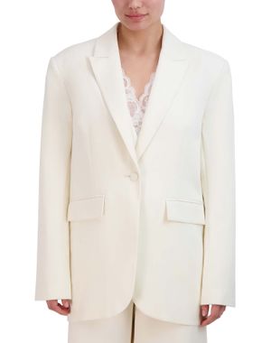 BLAZER OVERSIZE CON BOTÓN