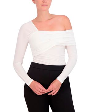 BLUSA ASIMÉTRICA MANGA LARGA