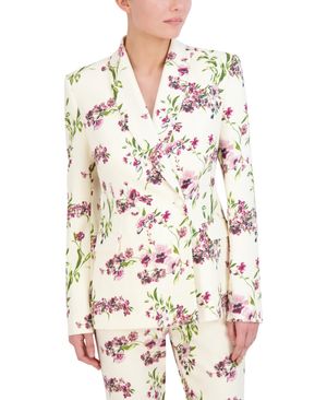 BLAZER CON SOLAPA FLORAL