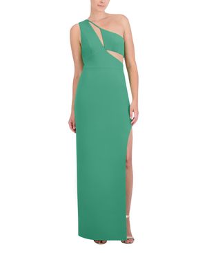 VESTIDO LARGO ASIMÉTRICO