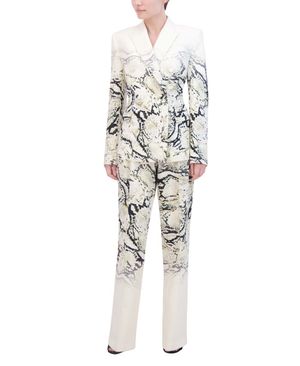 PANTALÓN DE VESTIR CHIFFON ESTAMPADO DE SERPIENTE