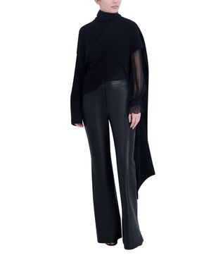 SUÉTER CUELLO DE TORTUGA ASIMÉTRICO