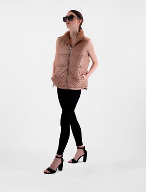 CHALECO DE PELO ACOLCHADO