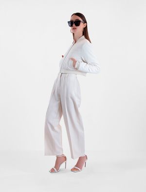 CHAMARRA BOMBER CREPÉ