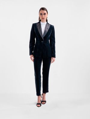BLAZER SOLAPA PICO SATINADO