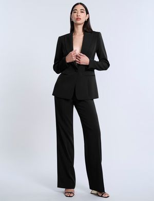 PANTALÓN DE VESTIR A LA CINTURA SLIM FIT