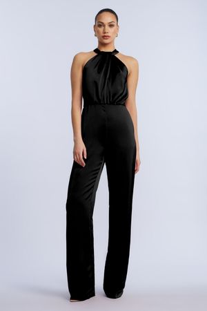 JUMPSUIT HALTER DE TERCIOPELO