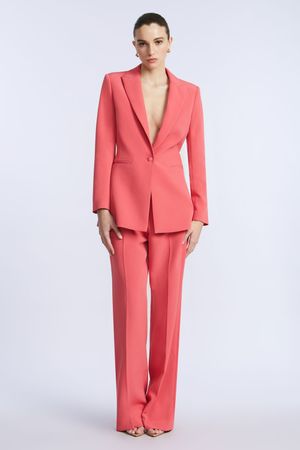 SACO BLAZER SOLAPA PICO Y BOTÓN