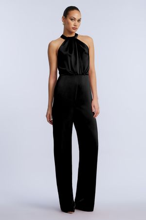 JUMPSUIT HALTER DE TERCIOPELO